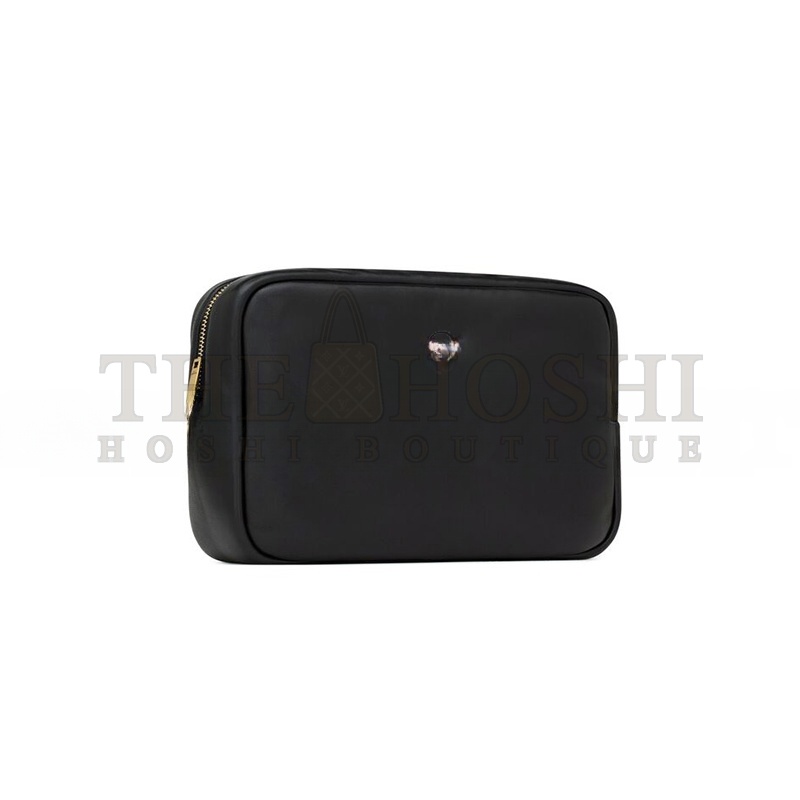 Y51 CALYPSO COSMETIC POUCH IN LAMBSKIN 767101AACX71000 (21*14*6.5cm) Master Quality